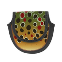 Wingo Fish Skin Reel Case Brown Trout / Large Fly Reel