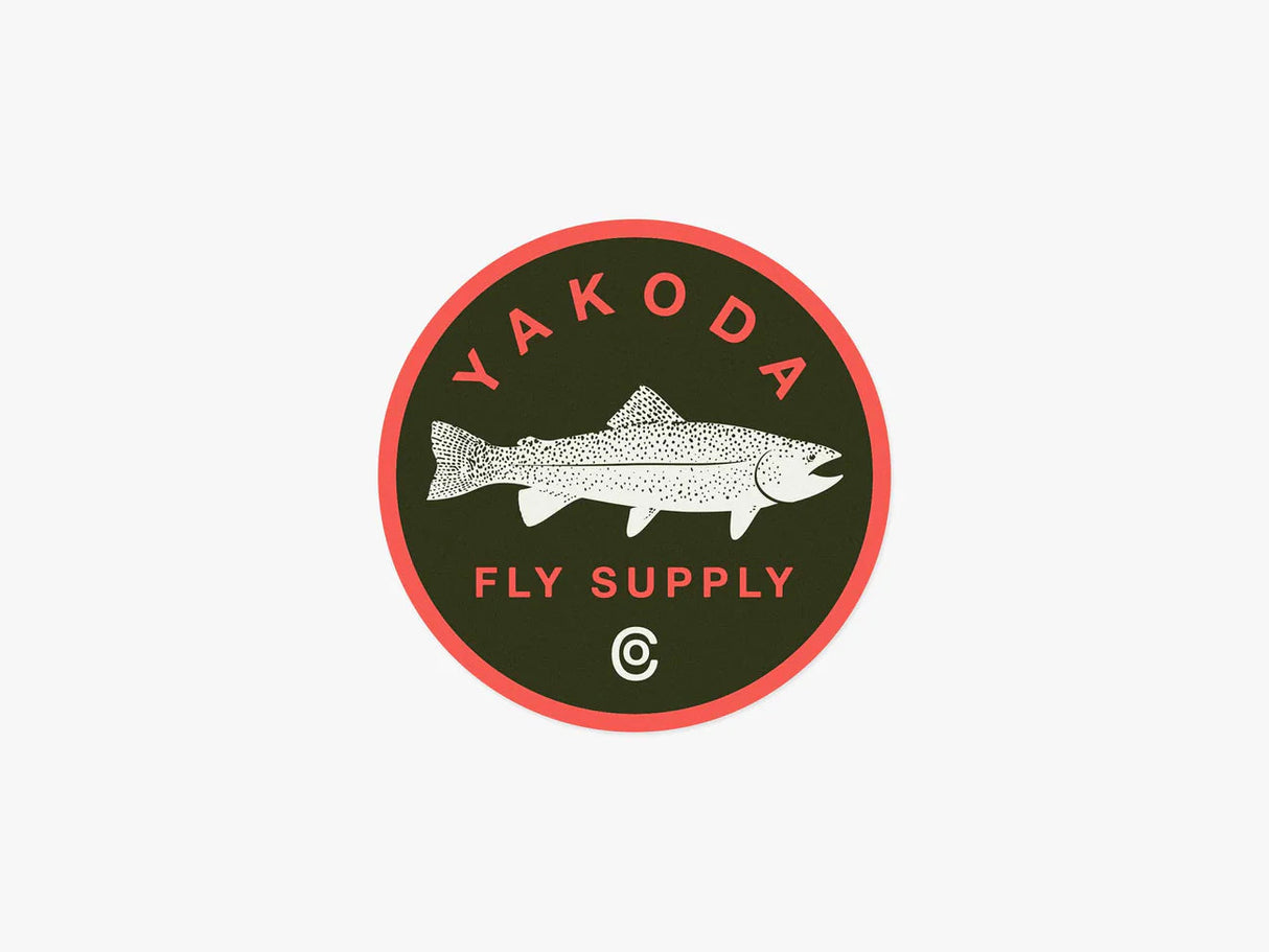 Yakoda Stickers Circle Badge Stickers