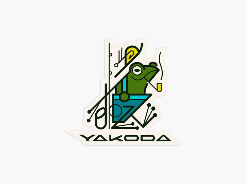 Yakoda Stickers Peace Frog Stickers