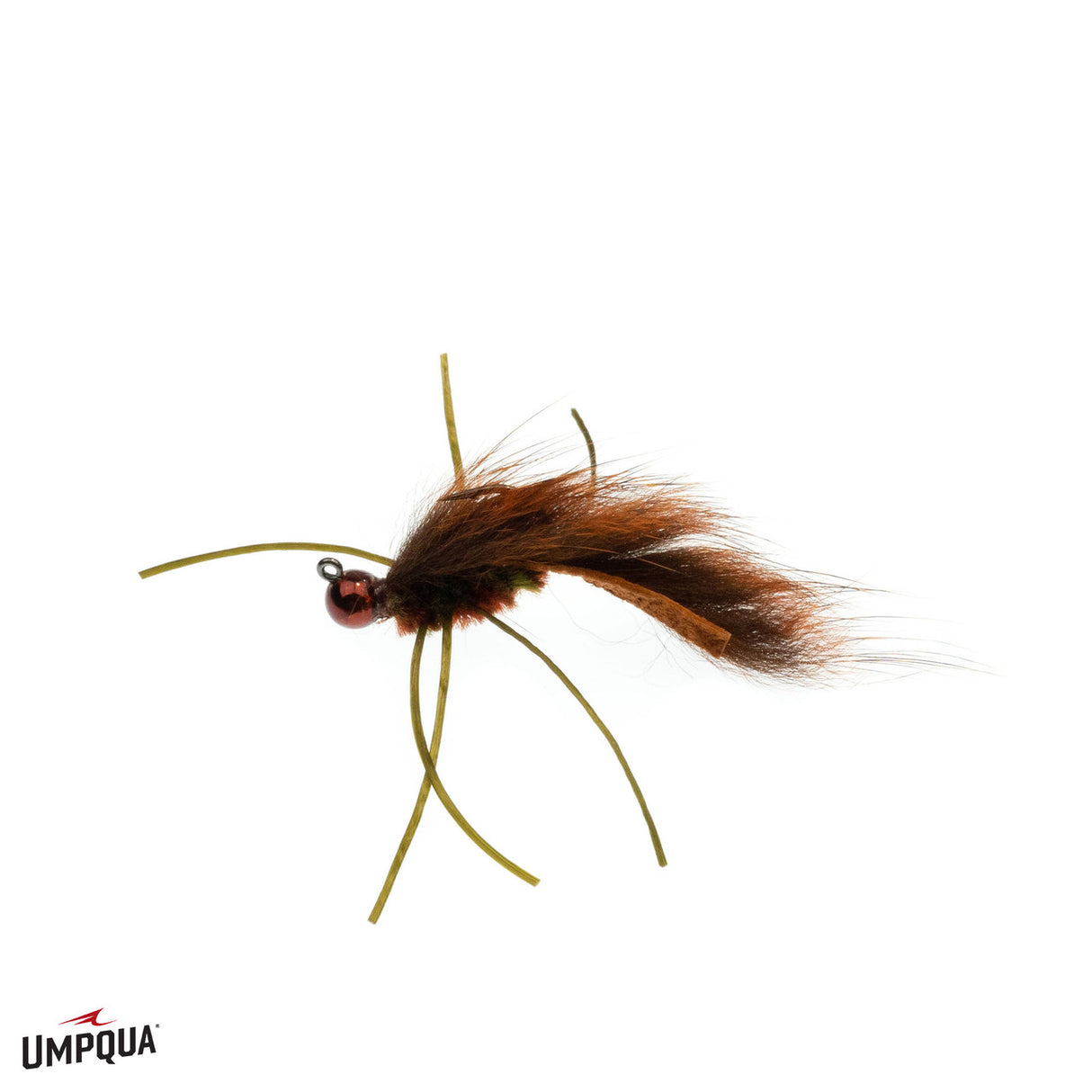 Zirdle Bug Jig Olive/Brn / 8 Trout Flies
