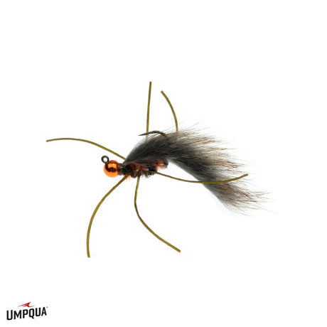 Zirdle Bug Jig Orange/Nat / 8 Trout Flies