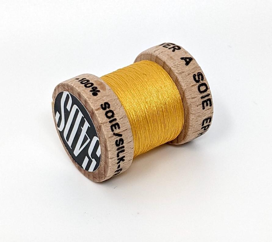 54 Dean Street Silk Thread #2400 Golden Olive Threads