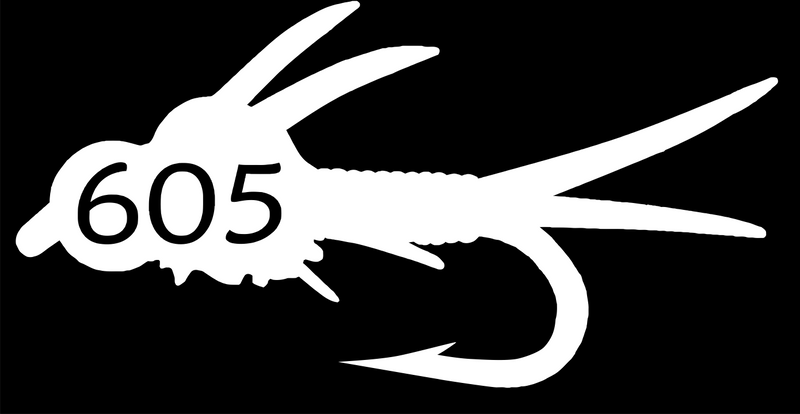 605 Fly Decal/Sticker White Default Stickers