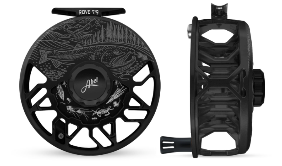 Abel Rove 7/9 Reel Black Underwood Swing Fly Reel