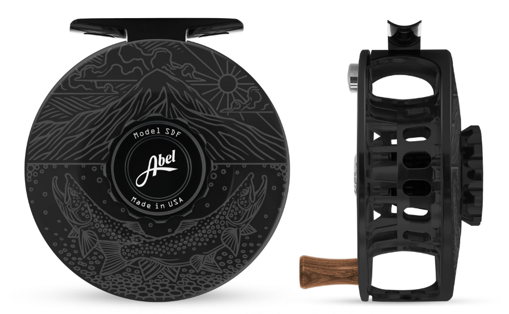 abel sdf 4/5 fly reel Abel SDF Reel - Underwood Ridge Risers