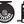 Abel TR Reel Black (walnut) / 2/3 Fly Reel
