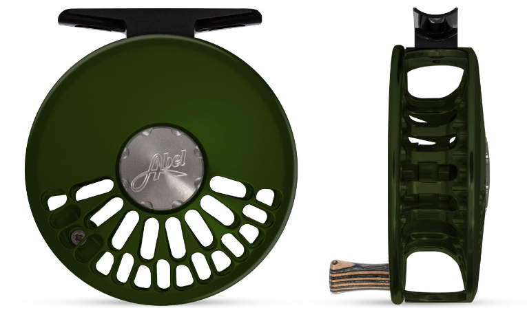 Abel TR Reel Deep Green (Zebra) / 4/5 Fly Reel