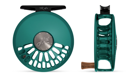 Abel TR Reel Satin Teal (Walnut) / 2/3 Fly Reel