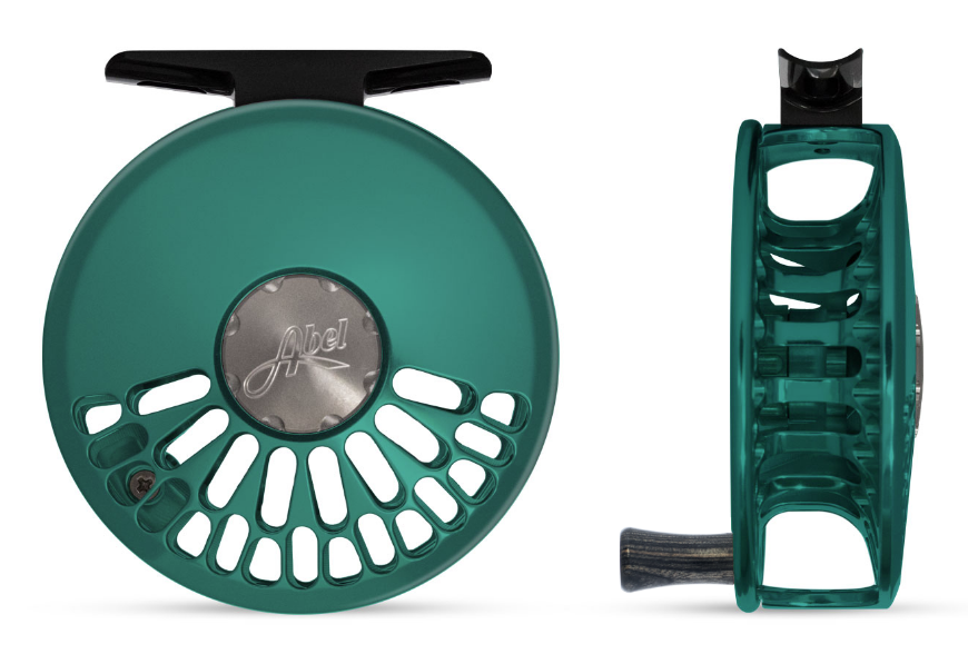 Abel TR Reel Teal (Ebony) / 4/5 Fly Reel