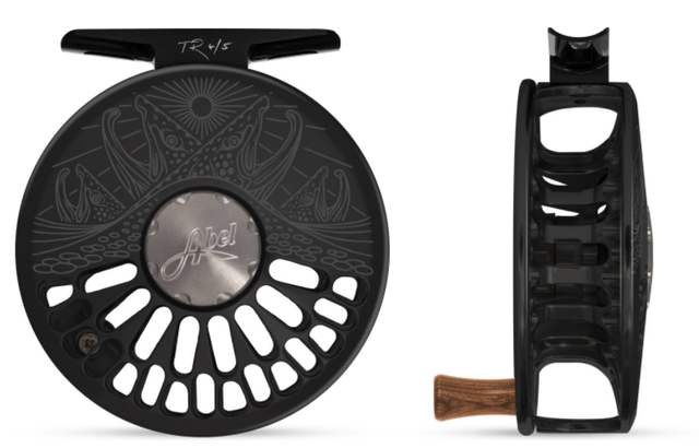 Abel TR Reel-Underwood Last Light- Black 4/5 Fly Reel