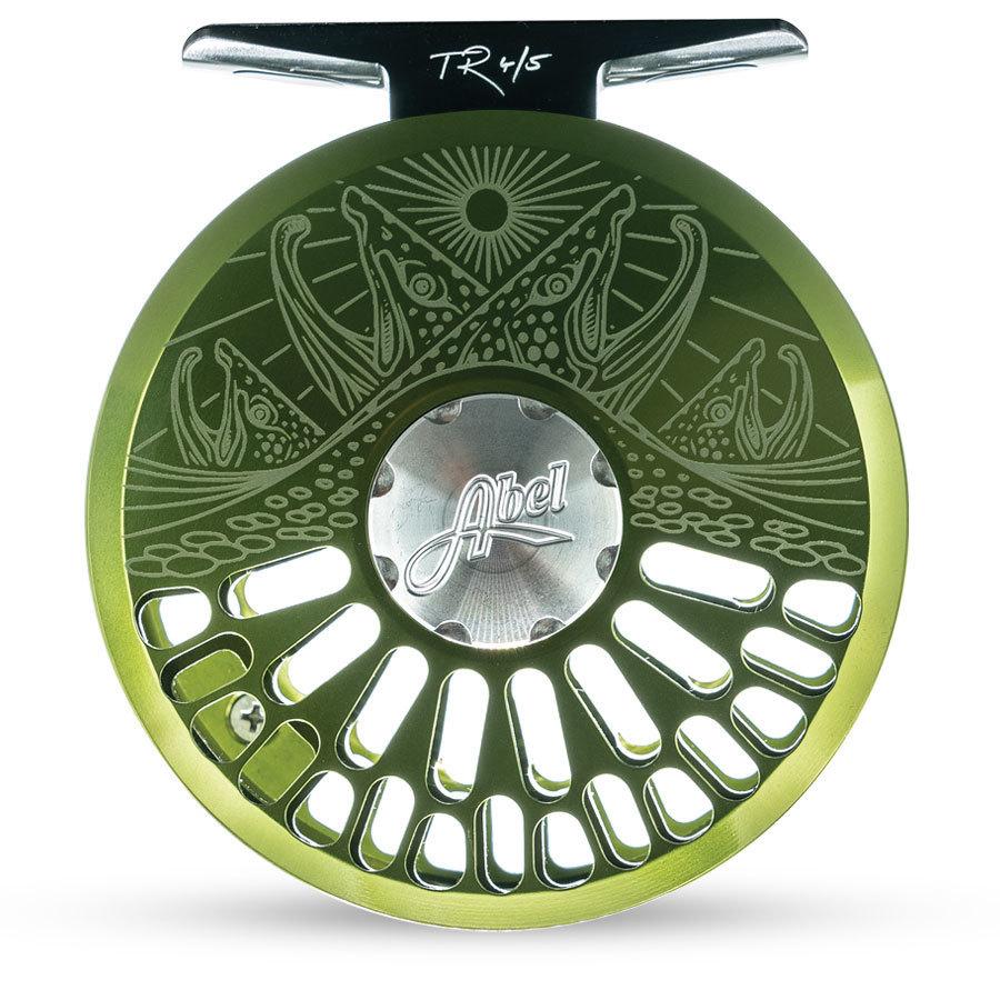 Abel TR Reel- Underwood Last Light- Olive 2/3 Fly Reel