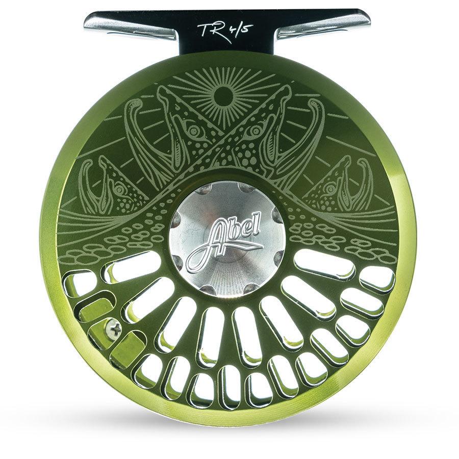abel fly fishing reel Abel TR Reel-Underwood Last Light- Olive 5/6 – Dakota Angler & Outfitter