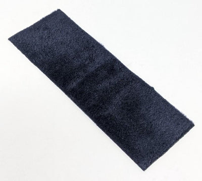 Adhesive Backed Furry Foam Black Chenilles, Body Materials
