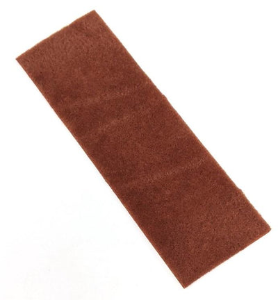 Adhesive Backed Furry Foam Rust Chenilles, Body Materials