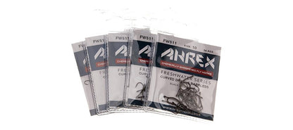 Ahrex FW 511 Curved Dry Fly Barbless Hook