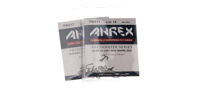 Ahrex FW 517 Curved Dry Mini Barbless Hook