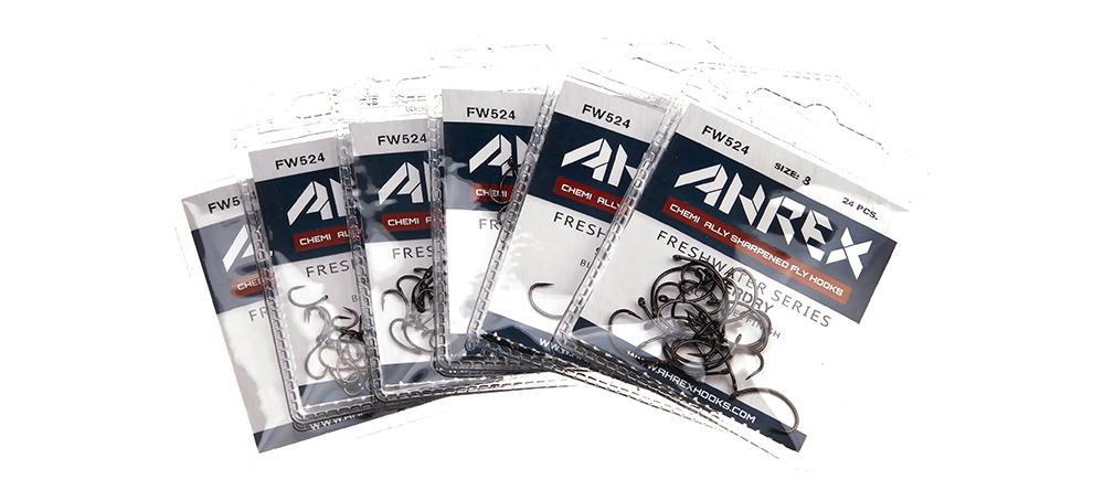 Ahrex FW524 Super Dry Barbed Hook 12