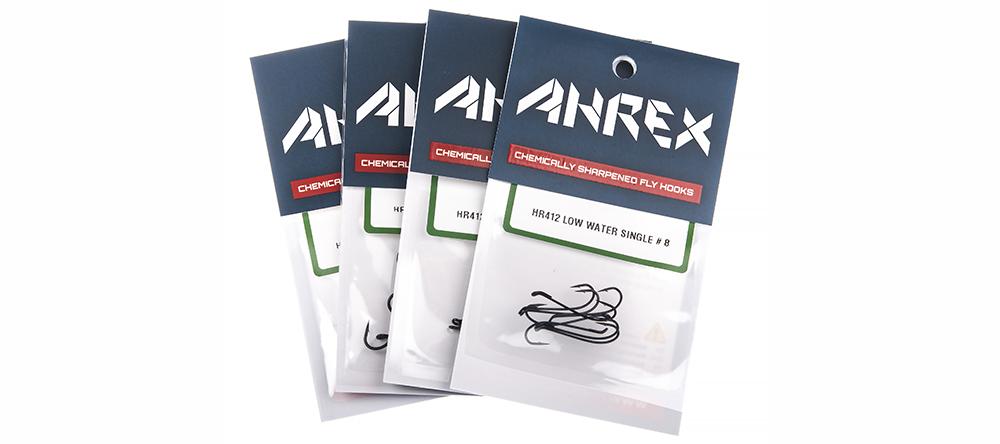 Ahrex HR412 Low Water Single Salmon Hook 8 pack Hooks