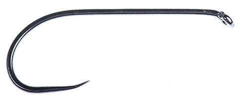 barbless hooks for salmon fishing Ahrex NS105 Streamer Down Eye Hook (Barbless) 2