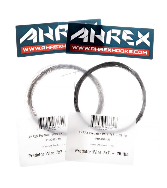 Ahrex Predator Wire 7X7 5 Meters 26 lbs Test Leaders & Tippet