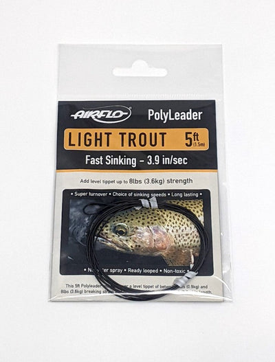 Airflo Light Trout Polyleader 5' Fast Sink Fly Line