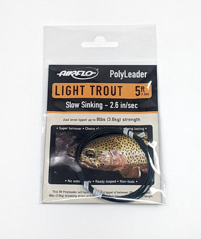 Airflo Light Trout Polyleader 5' Slow Sink Fly Line