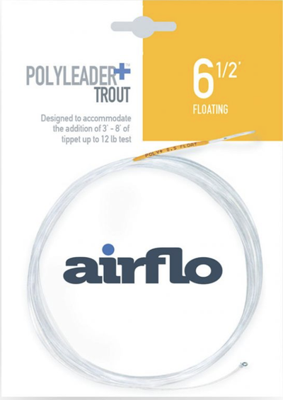 Airflo Polyleader Plus Trout 6 1/2' Default Leaders & Tippet