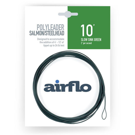 Airflo Salmon Polyleader 10' Slow Sink Sinking Leader