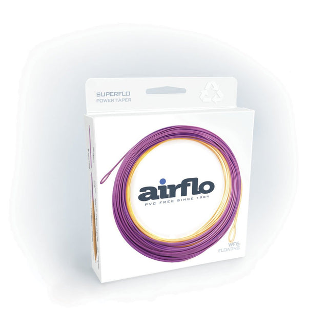 Airflo Superflo Power Taper Sunburst / Purple / WF3F Fly Line