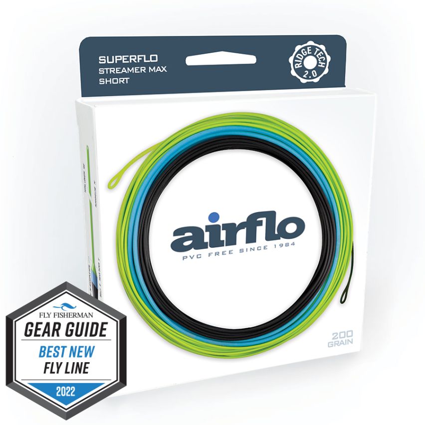 Airflo Superflo Ridge 2.0 Streamer Max Short WF6S Fly Line