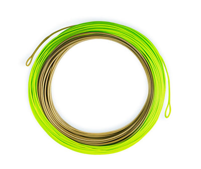 Airflo Superflo Universal Taper Moss Olive / Chartreuse / WF3F Fly Line