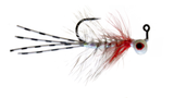 Aj's Drewster size 2 White Warmwater Flies