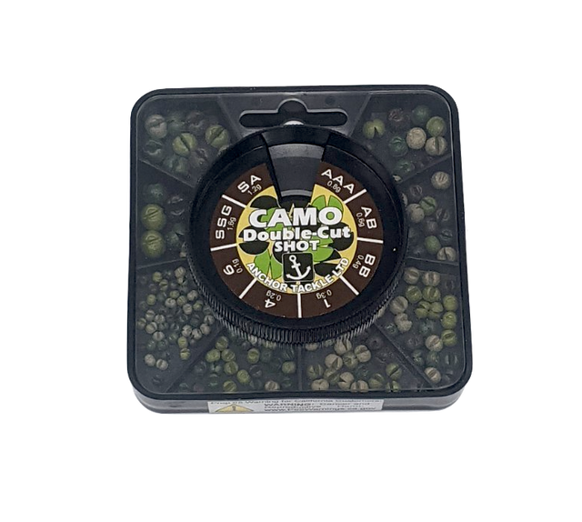 Anchor Dispenser Camo Big Box Split Shot/Weight