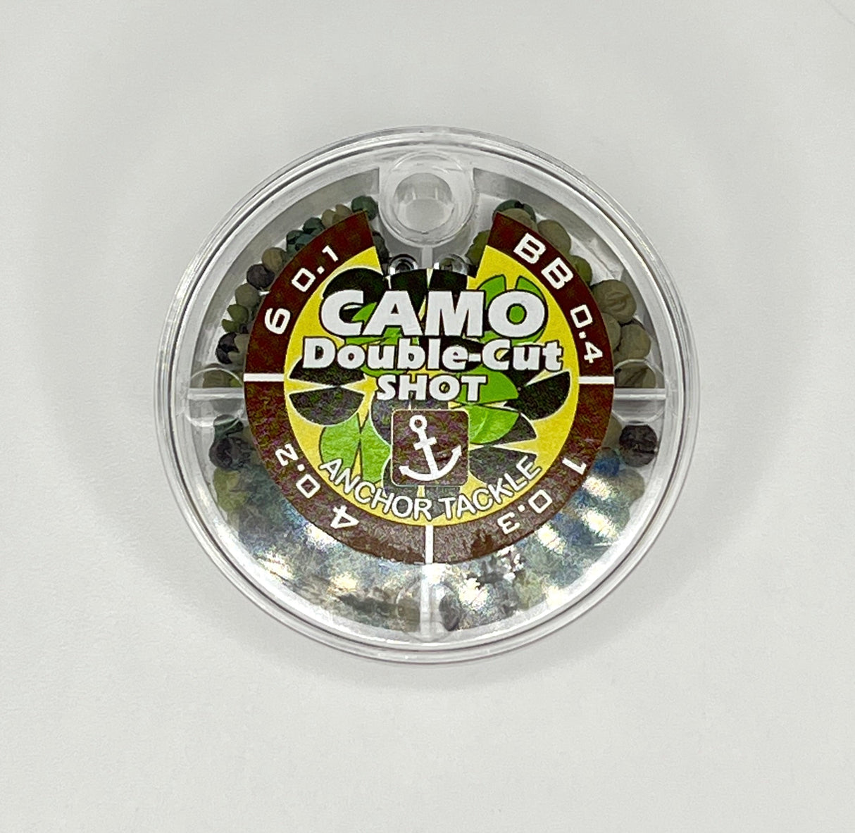 Anchor Shot Dispenser Camo Small 4 Split Shot/Weight