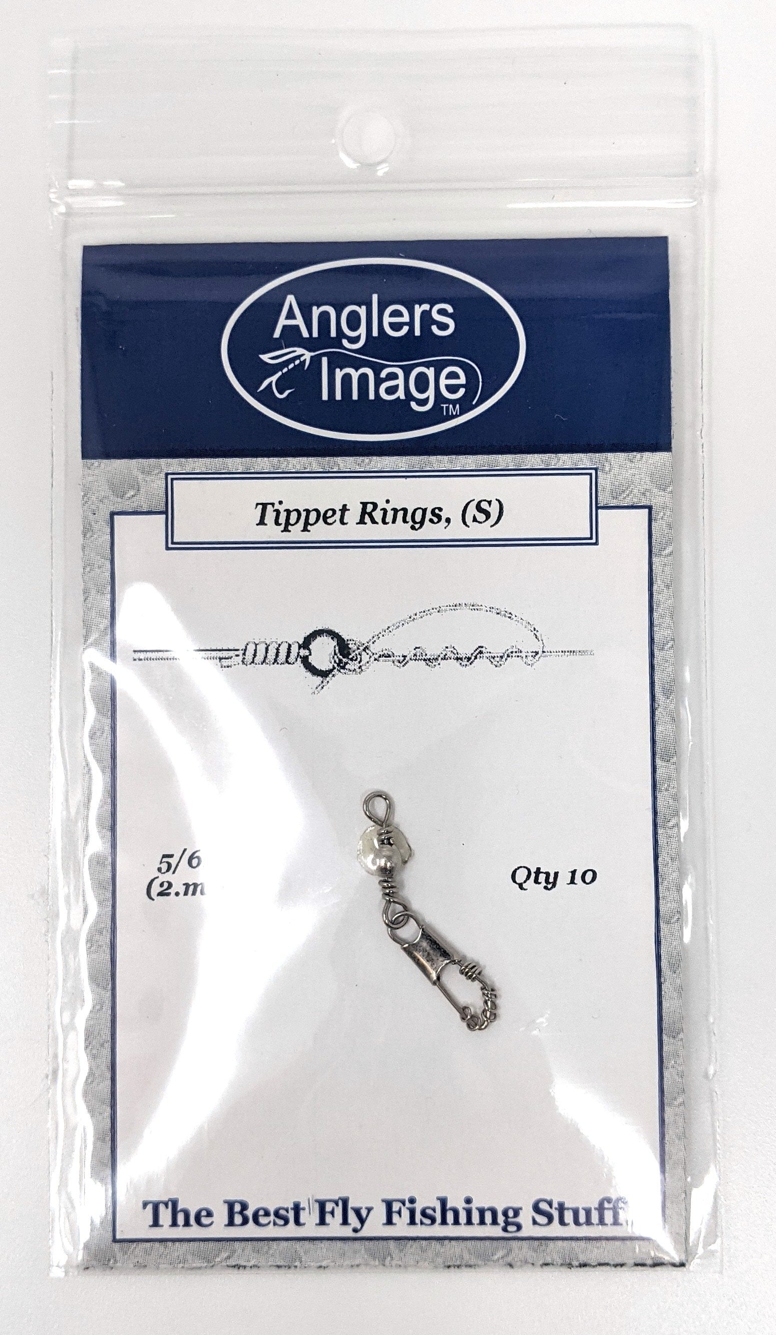 thumbnail image 2 of Fishing Leaders DAZEBRA 100pcs 2mm Fly Fishing Tippet Rings - Stainless Steel Leader Connectors Fishing Leader Rings 2 of 11