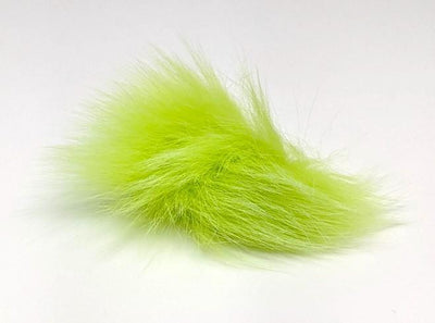 Arctic Fox Hair Chartreuse Hair, Fur