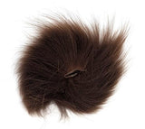 Arctic Fox Tail Hair Brown Hair, Fur