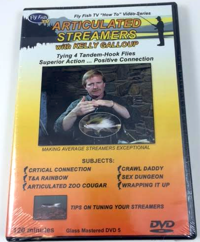 Articulated Streamers with Kelly Galloup DVD