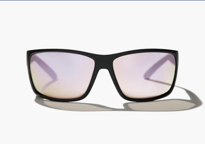 Bajio Bales Beach Sunglasses Rose Mirror / Black Matte Eyewear