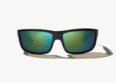 Bajio Nippers Sunglasses Green Glass / Black Matte Eyewear