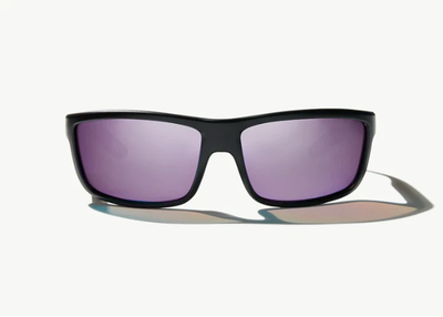 Bajio Nippers Sunglasses Rose Mirror Glass / Black Matte Eyewear