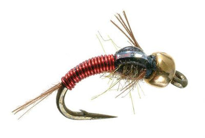 Barr's Red Copper John Trout Fly