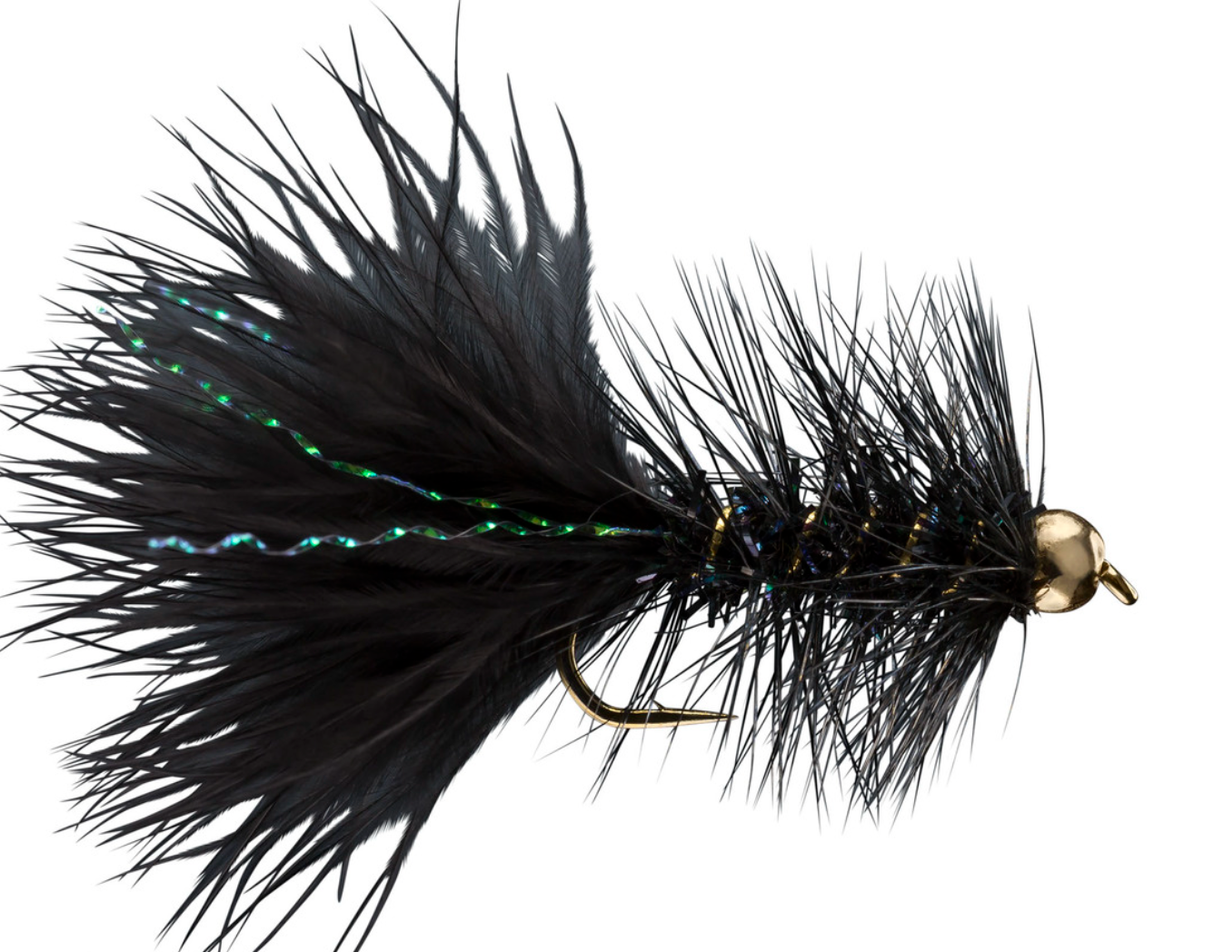 Bead Head Crystal Bugger Black