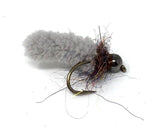 bead head mop fly gray