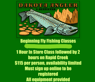 Beginning Fly Fishing Class May 14th - 9am Classes