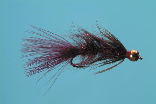 BH Mini Leech Wine Trout Flies