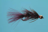 BH Mini Leech Wine Trout Flies