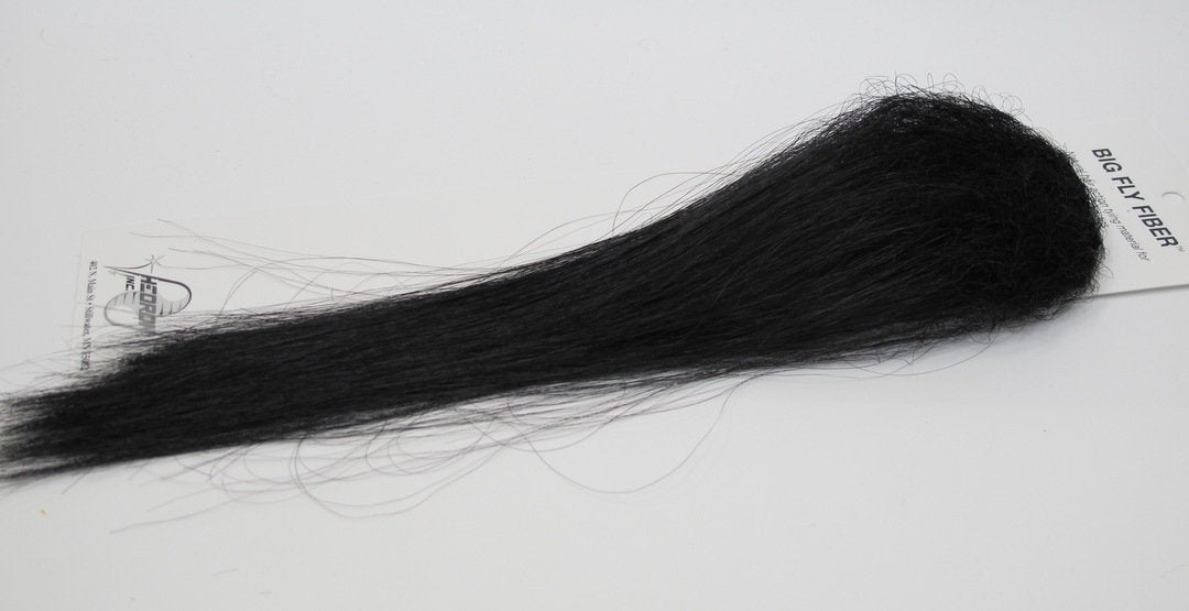 Big Fly Fiber Black Flash, Wing Materials