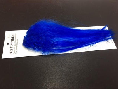 Big Fly Fiber Blue Flash, Wing Materials