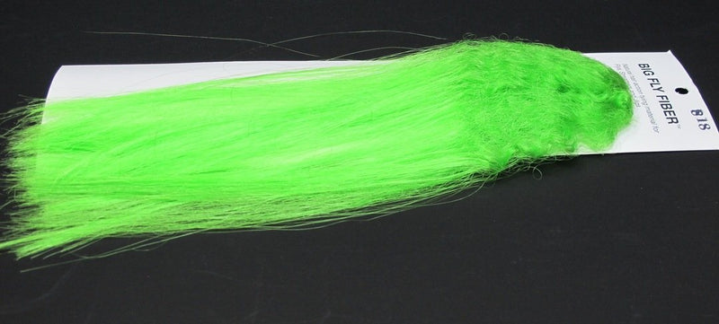 Big Fly Fiber Green Flash, Wing Materials